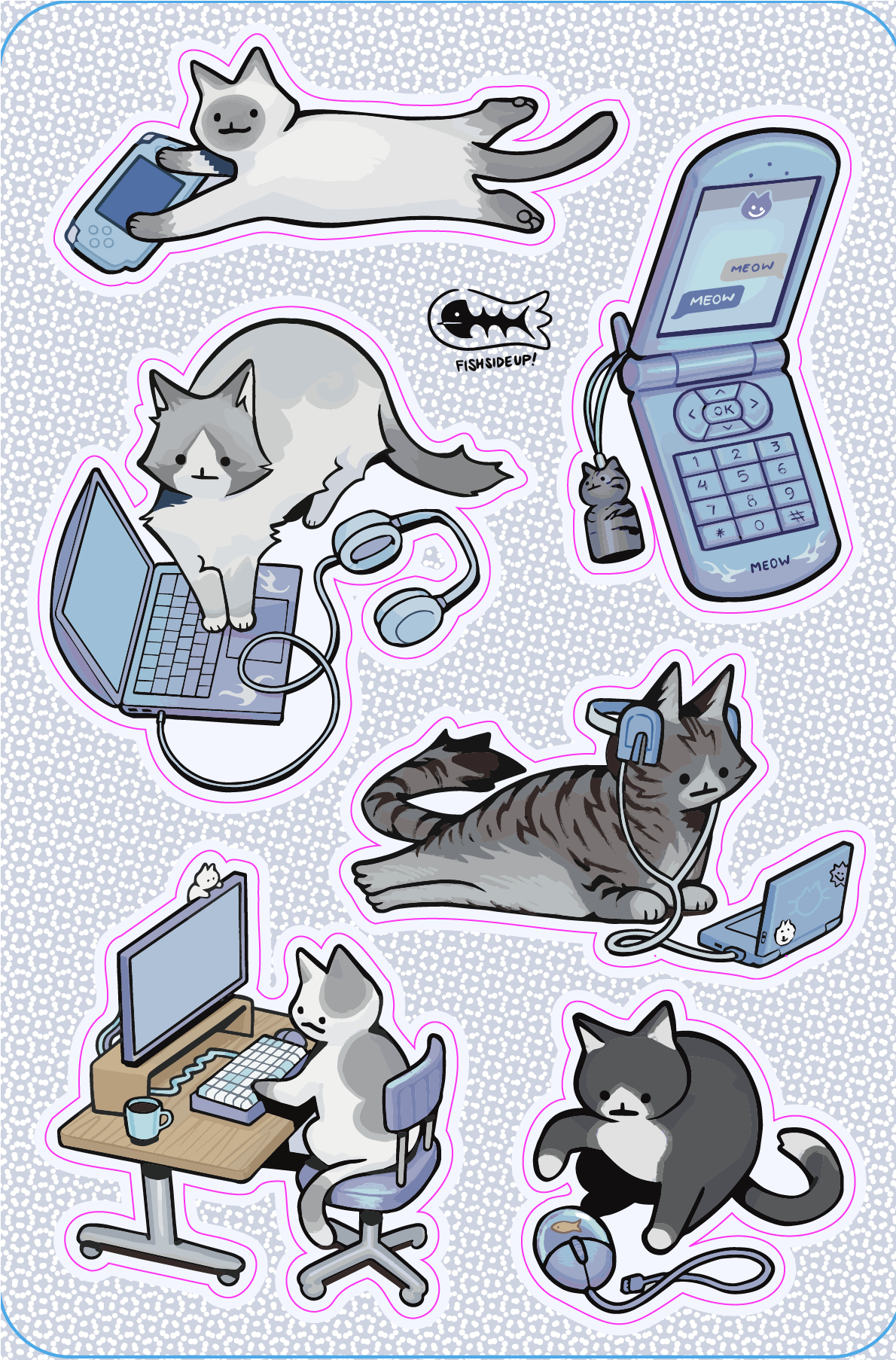 Let's Use Tech Sticker Sheet