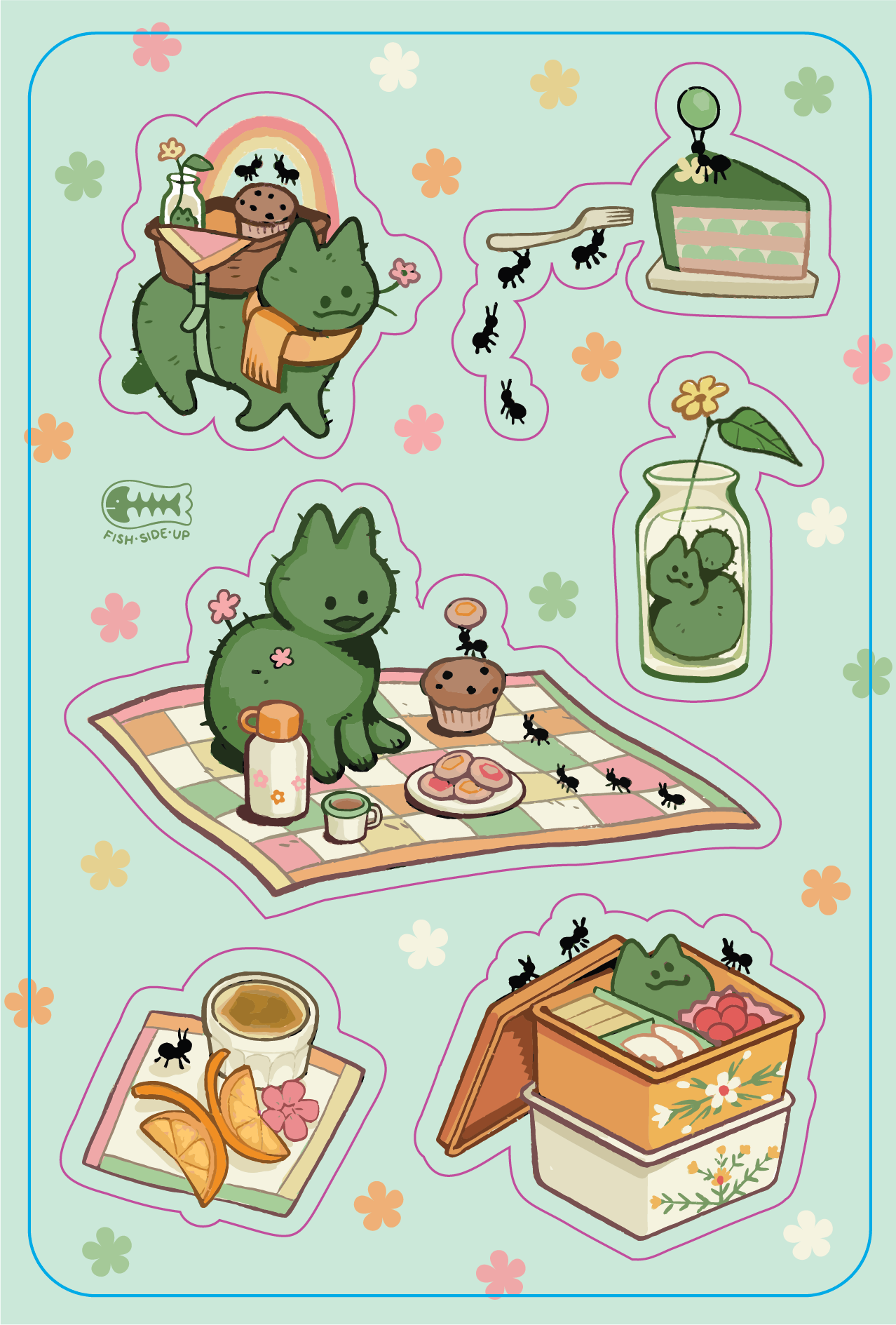 Moss & Ants Sticker Club