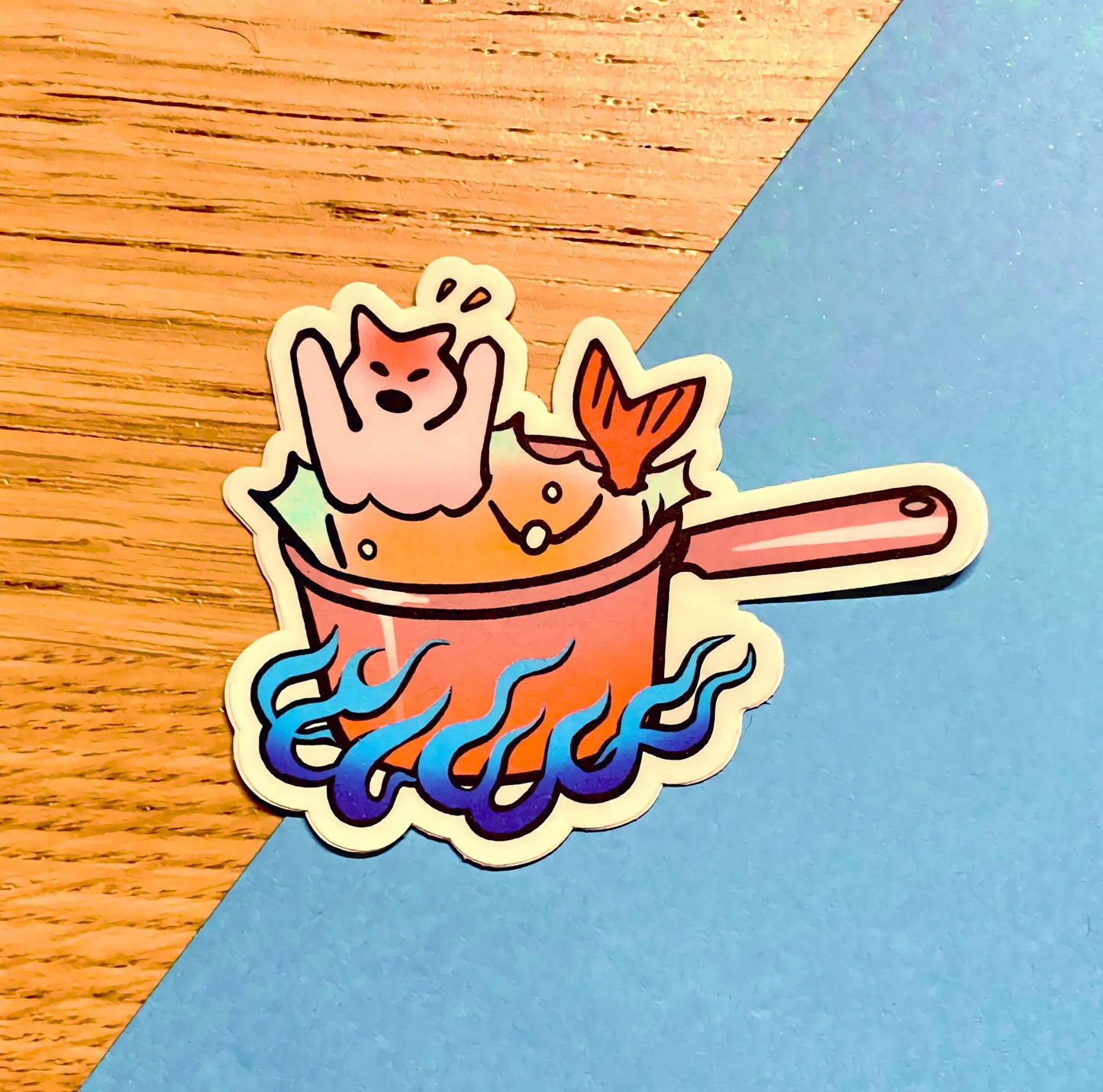 Boiling Water Sticker