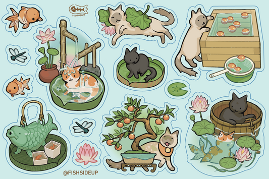 Lucky Koi Sticker Sheet