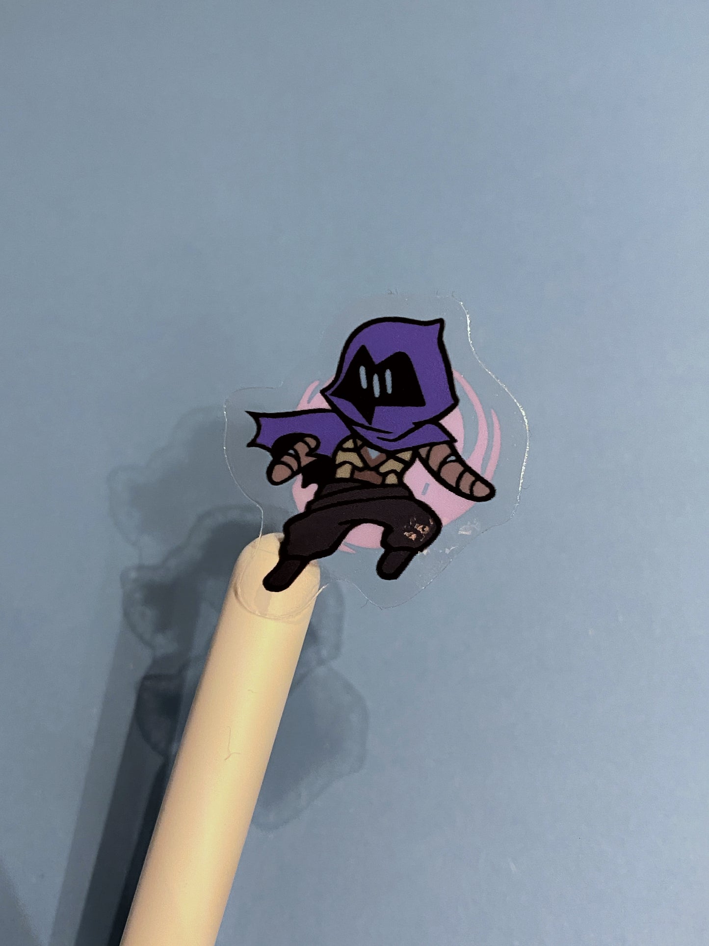 Mini Valorant Clear Stickers