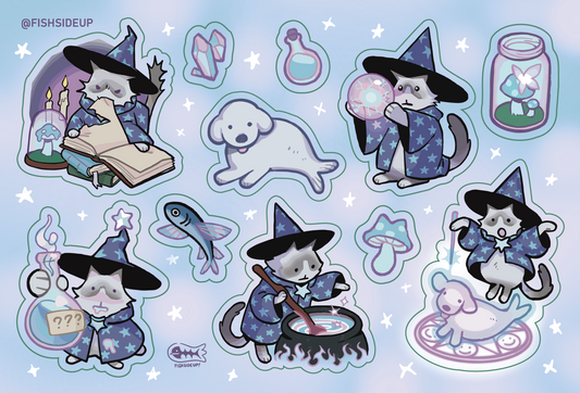 Wizard Sticker Sheet