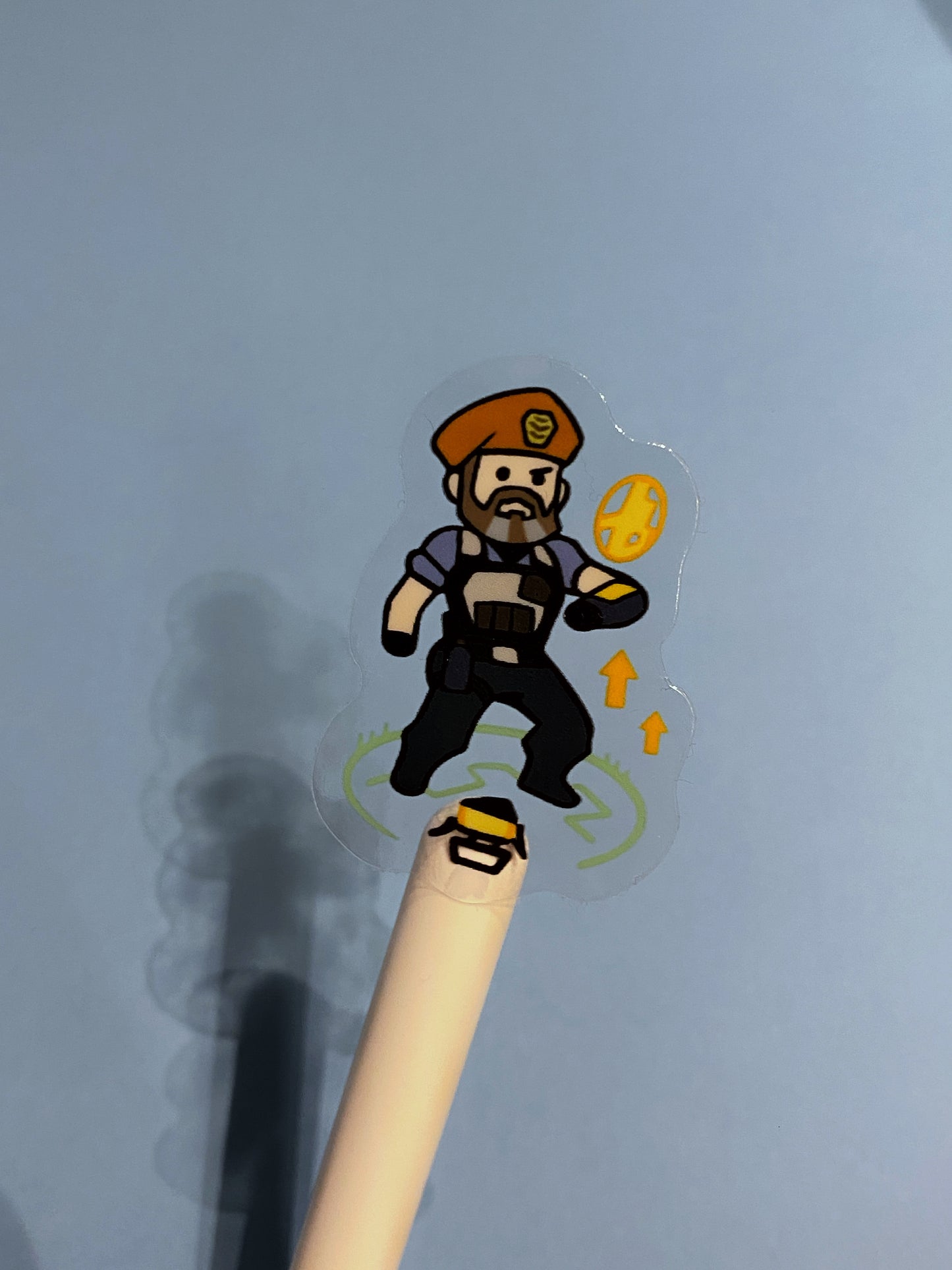 Mini Valorant Clear Stickers