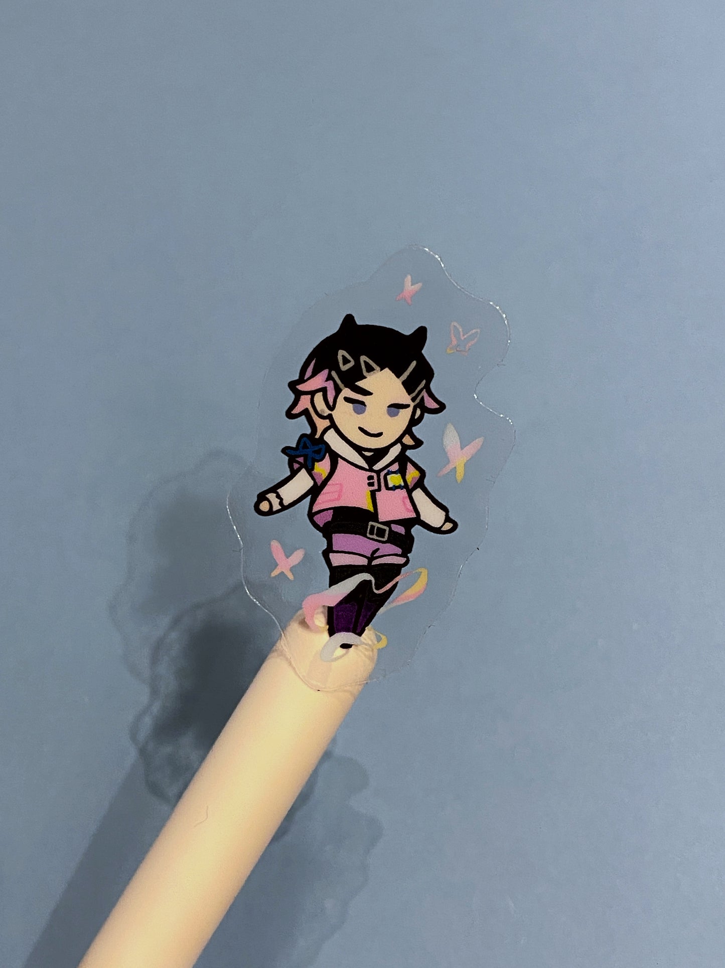 Mini Valorant Clear Stickers