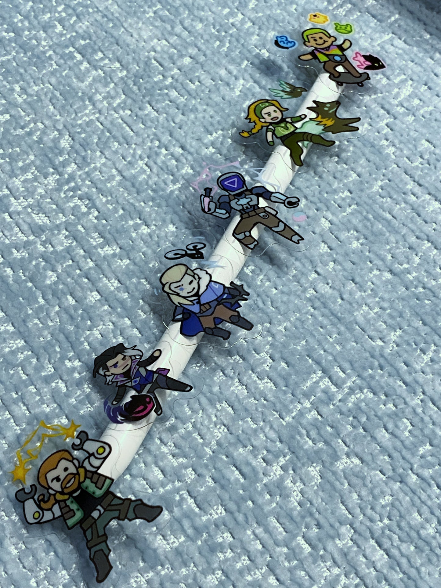 Mini Valorant Clear Stickers