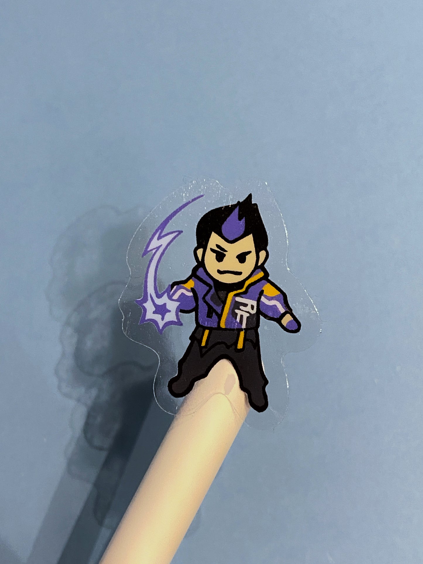 Mini Valorant Clear Stickers