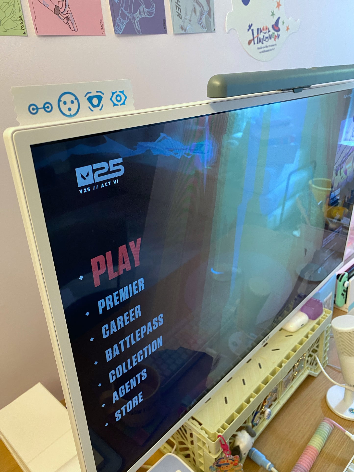 Valorant Agent Monitor Ribbon