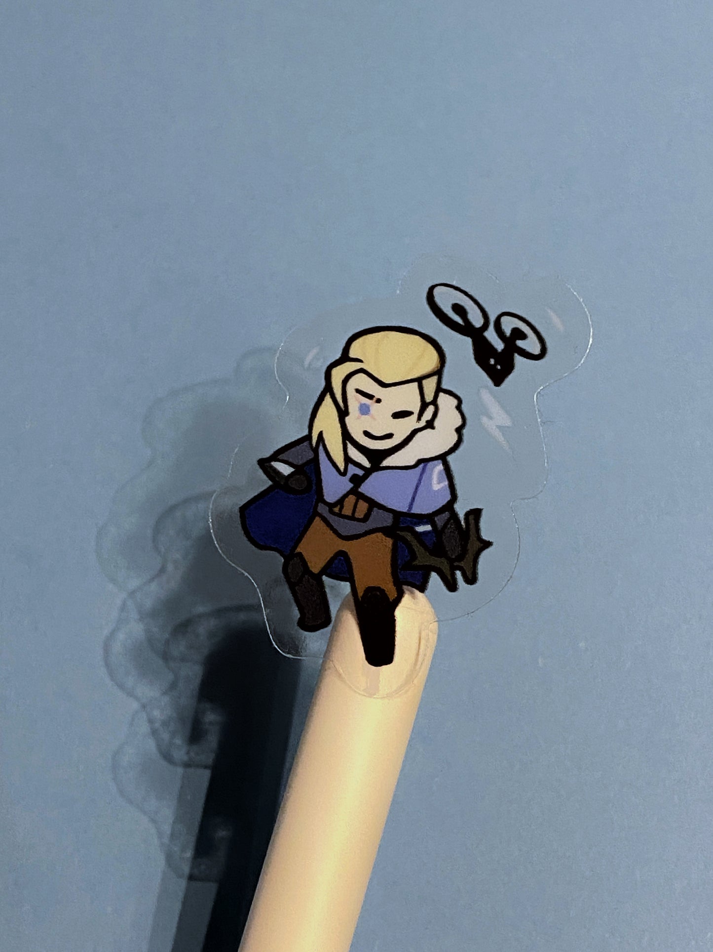 Mini Valorant Clear Stickers