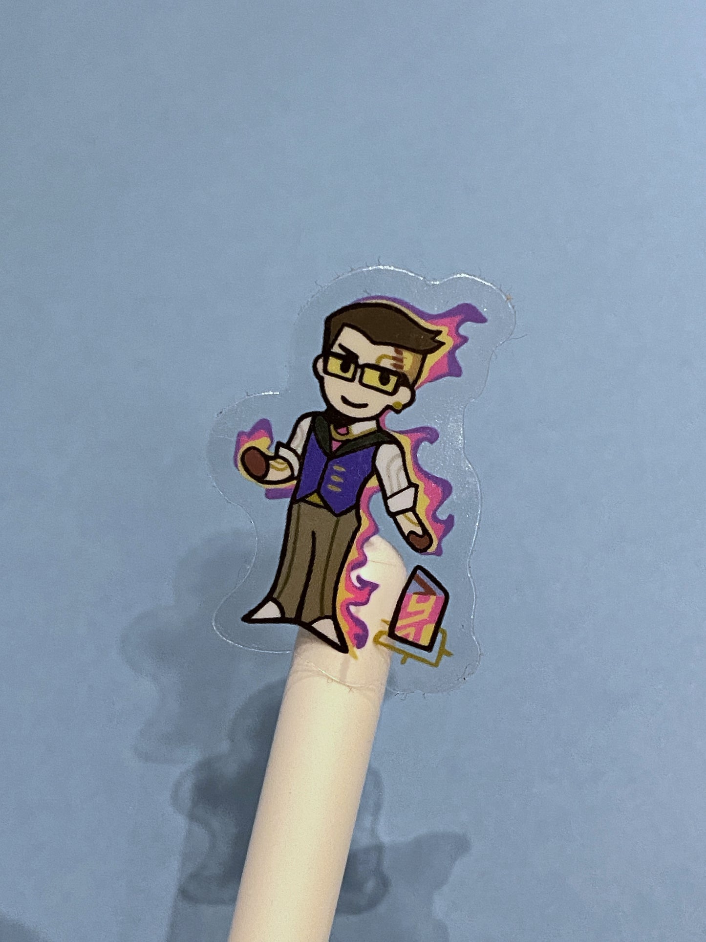 Mini Valorant Clear Stickers