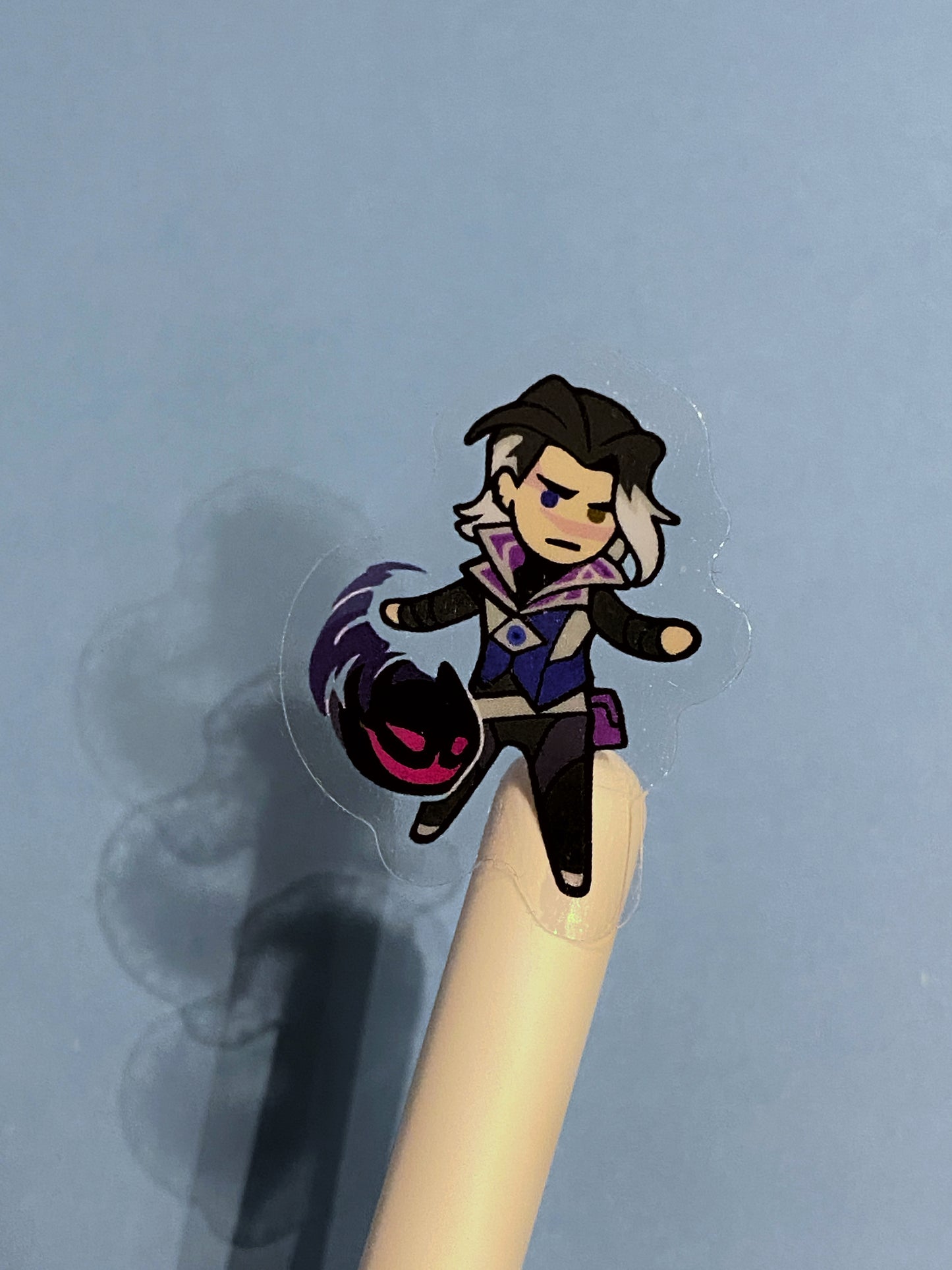 Mini Valorant Clear Stickers