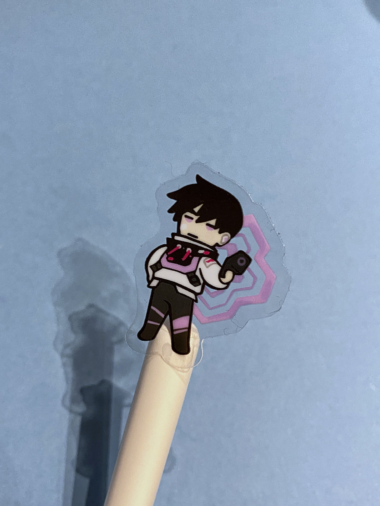 Mini Valorant Clear Stickers