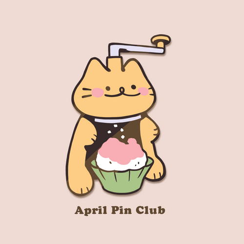 Shaved Ice Cat Pin Club