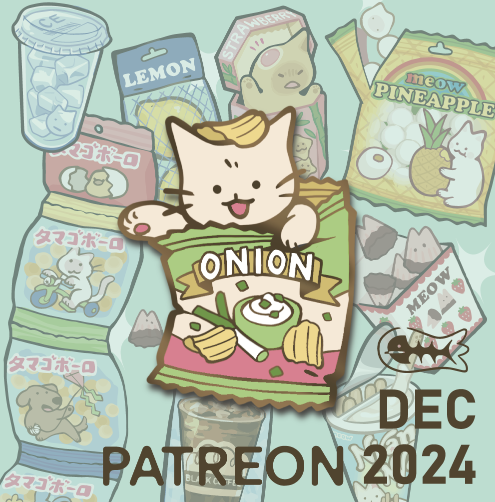 Onion Chips Pin Club //