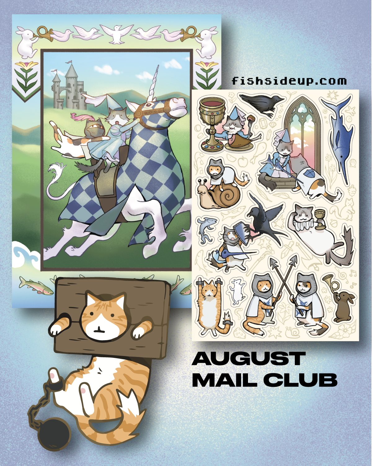 [August 2026] Fish & Prints - Monthly Mail Club