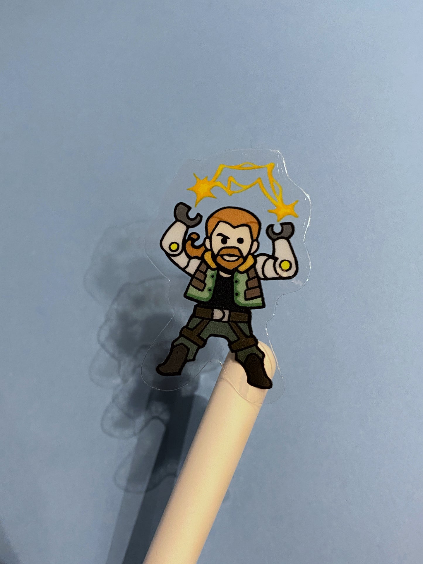 Mini Valorant Clear Stickers