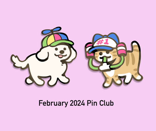 Silly Hat Gang Pin Club