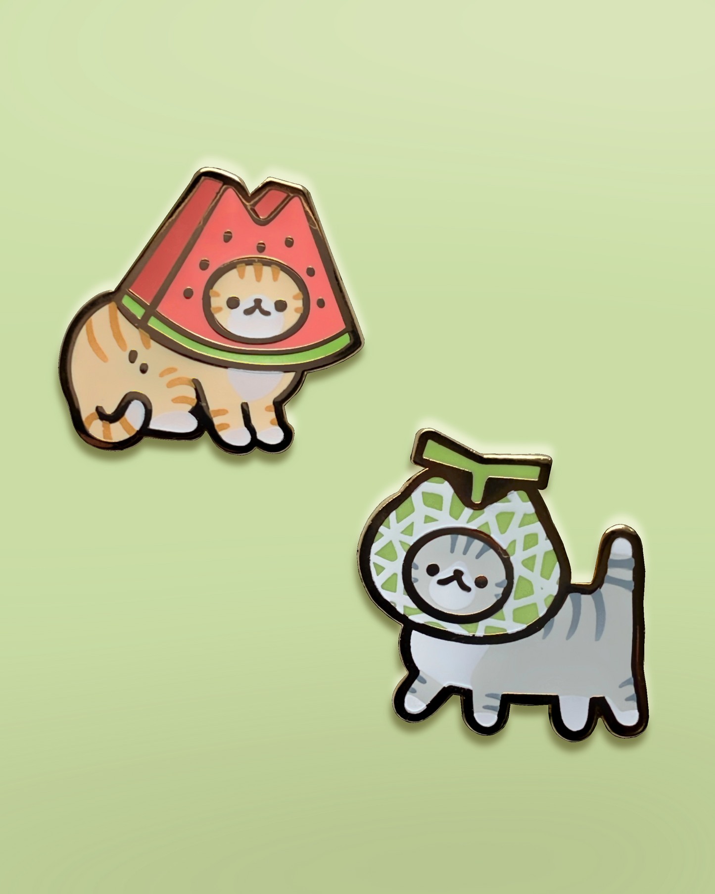 Water + Melon Mini Pins Set