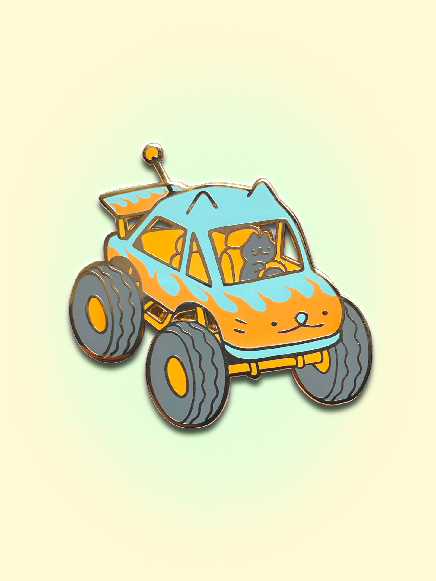 Monster Truck Enamel Pin