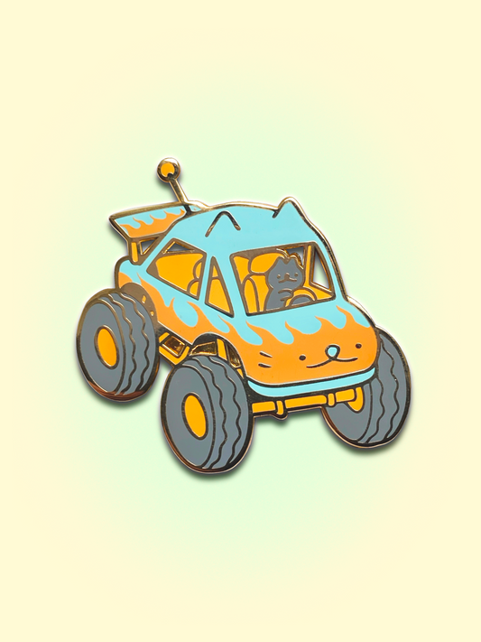Monster Truck Enamel Pin