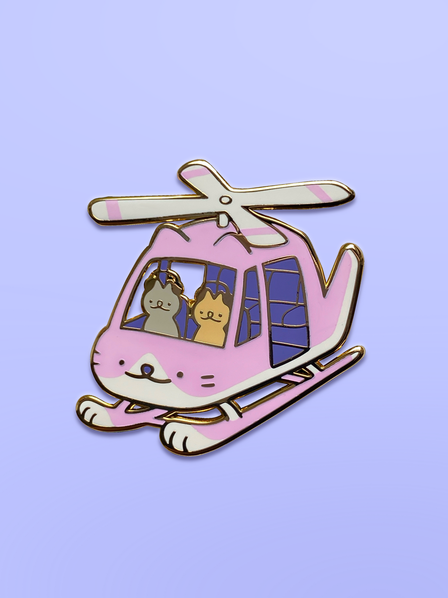 Helicator Enamel Pin