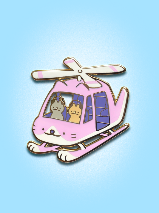 Helicator Enamel Pin