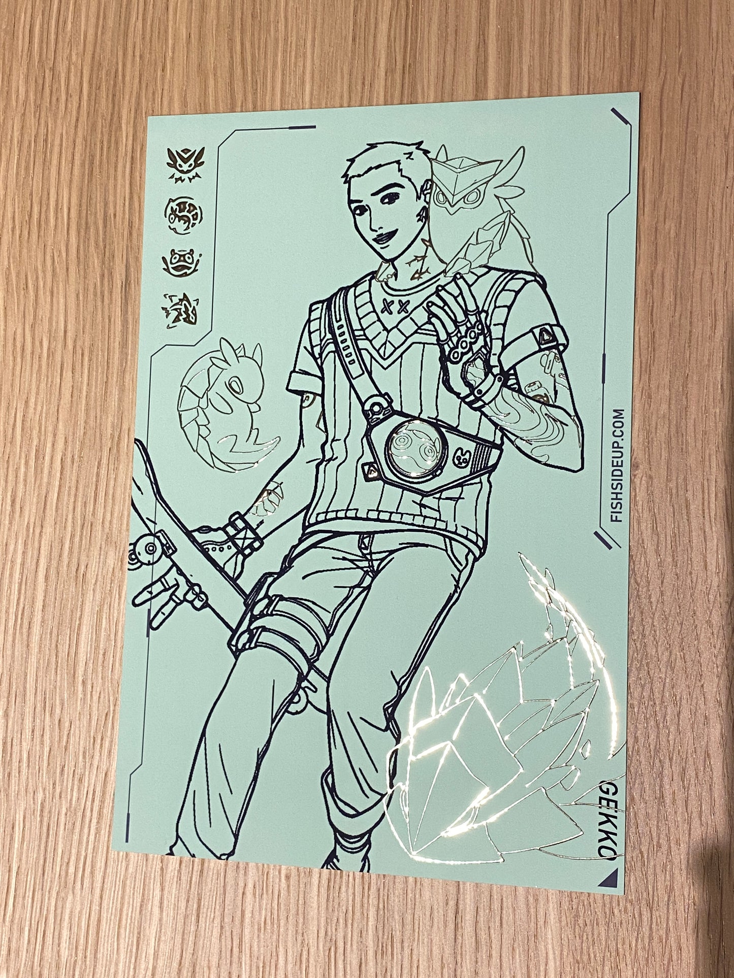 Gekko Foil Print | Valorant