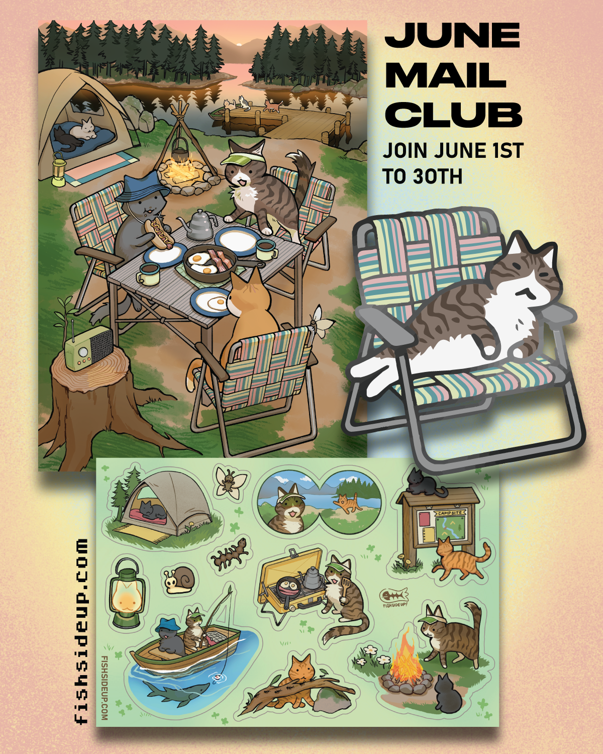 [June 2026] Fish & Prints - Monthly Mail Club