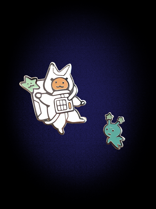 Astronaut Mini Pins Set (Backorder)