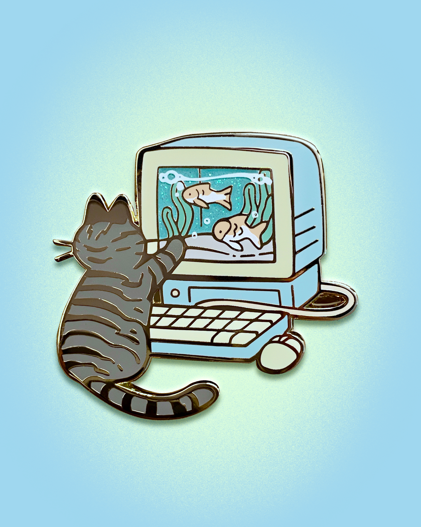 Catputer Enamel Pin (Backorder)