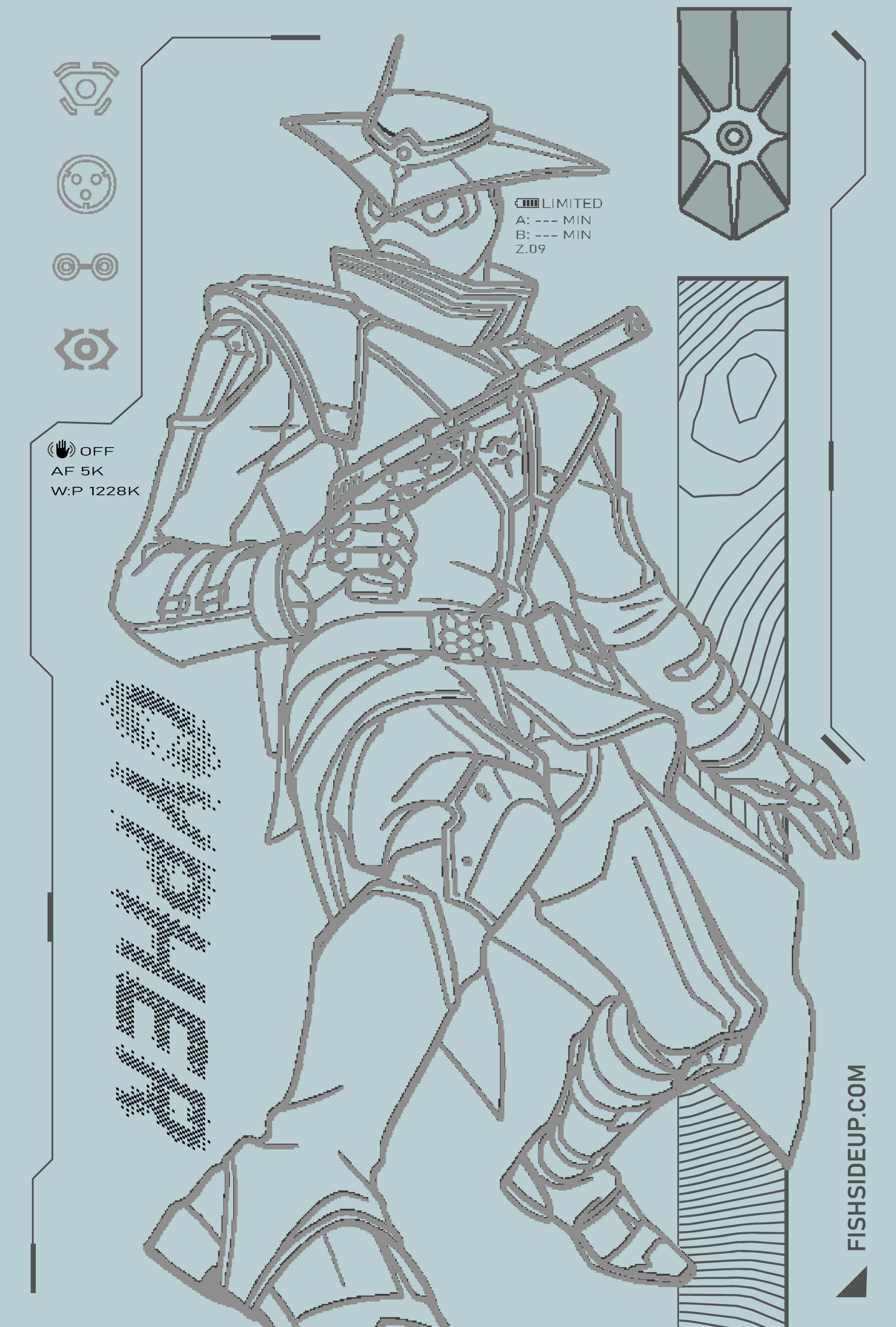 Cypher Foil Print | Valorant