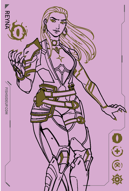 Reyna Foil Print | Valorant