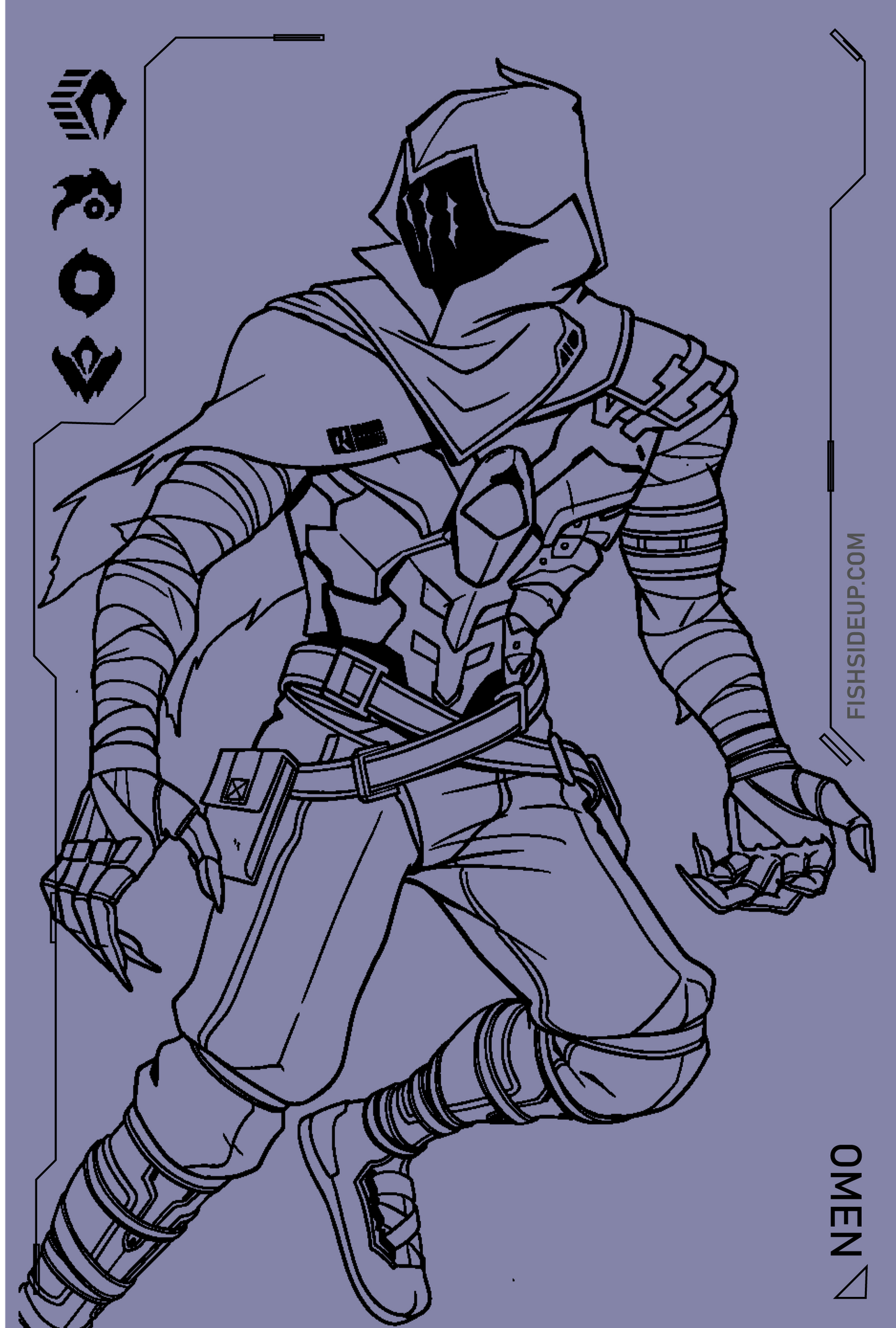 Omen Foil Print | Valorant