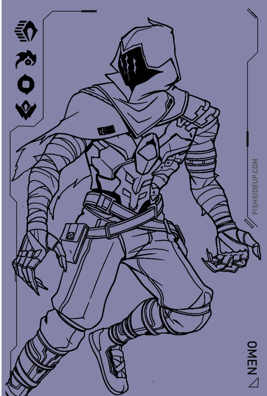 Omen Foil Print | Valorant