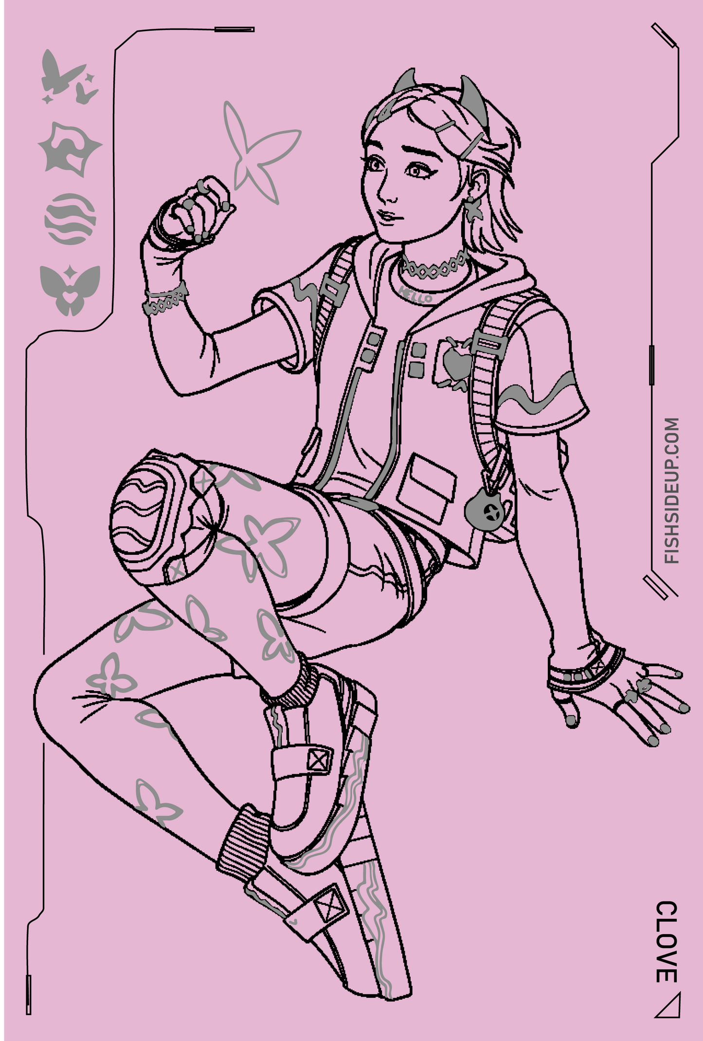 Clove Foil Print | Valorant