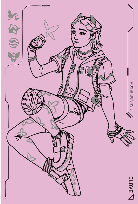 Clove Foil Print | Valorant