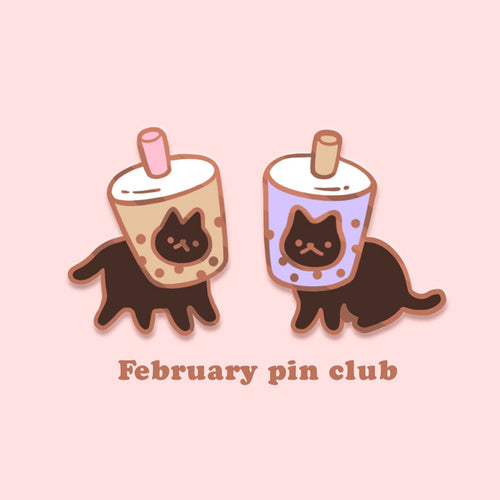 Boba Cats Pin Club